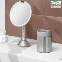 Thùng rác để bàn mini nắp xoay bằng thép không gỉ 1.5L Simplehuman CW2084