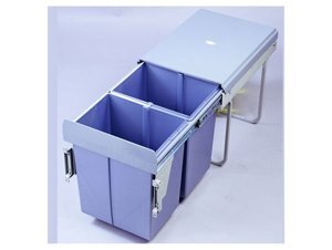 Thùng rác đôi âm tủ Faster FS-DB20D