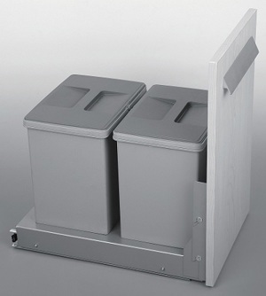 Thùng rác đôi Garis BR03