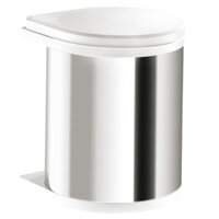 Thùng rác đơn 15L vỏ bằng Inox Hafele 502.12.023 - Thiết bị nhà bếp nhập khẩu
