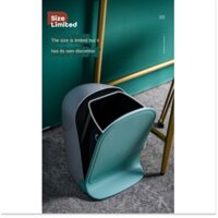 Thùng Rác DUMP GARBAGE (Mint Black)-TTHome