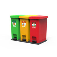 THÙNG RÁC ECO BỘ 3
