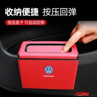 Thùng rác gắn trên xe, bộ sưu tập thực tế vật dụng nội thất ô tô, lái chính treo, ghế trước, tạo tác hàng sau