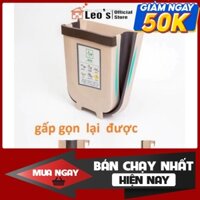 Thùng rác gấp gọn treo thông minh nhà bếp, sọt rác mini gấp gọn cho xe hơi và văn phòng làm việc