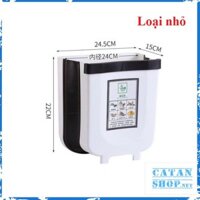 Thùng rác, Giỏ rác VUÔNG gấp gọn treo kẹp tủ bếp nhựa dẻo siêu bền siêu nhẹ cho nhà bếp và xe hơi GD352-ThungracGG-Vuong