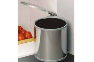 Thùng rác Hafele đơn inox 502.10.000