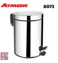Thùng rác inox 8 lít ATMOR 8073