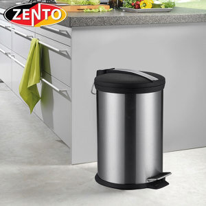 Thùng rác inox đạp chân 12L HC1290