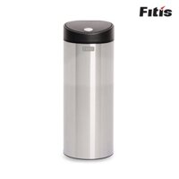 THÙNG RÁC INOX FITIS NHẤN TRÒN RTL1-901 - 15L