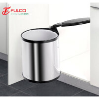 Thùng rác inox gắn cánh Fulco cao cấp