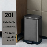 Thùng rác inox hàng thanh lý đủ size 6 lít, 8 lít, 10 lít, 12 lít, 15 lít , 18 lít, 20 lít Đa dạng mẫu mã và màu sắc