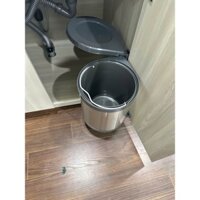 Thùng Rác Inox Tròn Gắn Cánh Âm Tủ Cao Cấp THƯƠNG HIỆU GEMANIVN