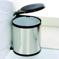 Thùng rác inox tròn gắn cánh Eurokit DF.08L