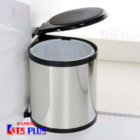 Thùng rác inox tròn gắn cánh Kit Plus DF.08L
