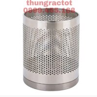 Thùng rác inox văn phòng dang lưới