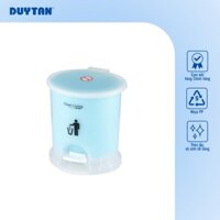 Thùng rác kiểu Oval size Lớn, nhựa Duy Tân, màu trong tinh tế, thùng rác văn phòng, dùng được trong nhà tắm nhỏ gọn, tiện dụng - Xanh Dương Trong