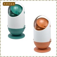 Thùng rác Mini có nắp đậy, giỏ đựng rác, thùng rác cho phòng ngủ, mặt bàn phòng khách