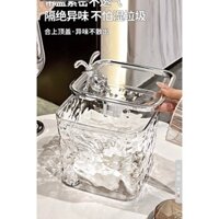 Thùng Rác Mini - Hộp Đựng Đồ Đa Năng Để Bàn Kèm Phụ Kiện Thỏ Cute