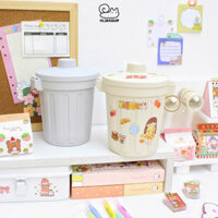 Thùng rác mini nắp rời