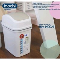 Thùng Rác mini,Thông Minh Nhựa Nắp Lật Inochi 5 lít