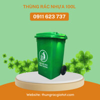 Thùng Rác Nhựa 100 Lít