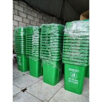 Thùng rác nhựa 30 lít màu xanh