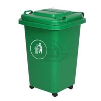 Thùng rác nhựa 50 lít nhập khẩu