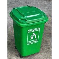 Thùng Rác Nhựa 60 Lít - Mới 100%, Nhựa HDPE Chính Phẩm