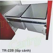 Thùng rác nhựa Cariny TR 22B, 2 ngăn