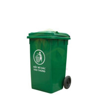 Thùng rác nhựa HDPE 100L nhập khẩu