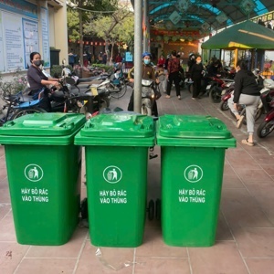 Thùng rác nhựa HDPE 240L