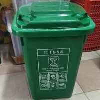 Thùng rác nhựa HDPE 60 lít không bánh xe