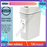 Thùng Rác Nhựa Nắp Lật Inochi 15 Lít Rất Đẹp Làm Sọt Rác Văn Phòng, Khách Sạn, Đựng Rác Gia Đình, Để Bàn Trong Nhà