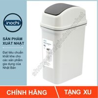 Thùng Rác Nhựa Nắp Lật Inochi 15 Lít Rất Đẹp Làm Sọt Rác Văn Phòng, Khách Sạn, Đựng Rác Gia Đình