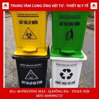 Thùng rác nhựa y tế 15 lít các màu