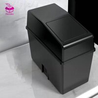 Thùng rác ô tô Devoko có nắp Thùng rác tổ chức Hộp đựng rác cho xe tải phía trước ô tô ngoài trời
