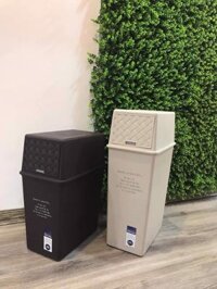 Thùng rác Rattan Swing Lock&Lock 20L BYN430 và 27L BYN440
