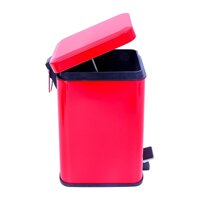 Thùng rác thép sơn Ecolife ECO 209 (6L-200x200x295mm)