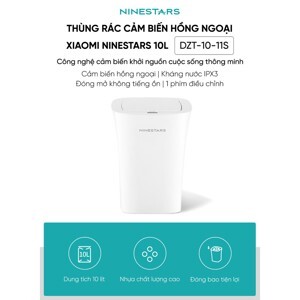 Thùng rác thông minh Xiaomi ninestars 10L