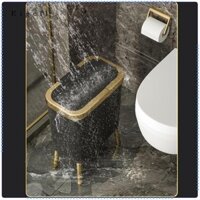 Thùng rác Thùng rác Mặt bàn hẹp 15L Thùng rác dung tích lớn Chất thải