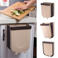 Thùng rác treo cửa tủ gấp gọn thùng rác văn phòng tiện lợi