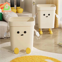 Thùng rác vuông 16L để nhà vệ sinh - sọt rác cỡ lớn phòng khách nhà vệ sinh, thùng rác không nắp