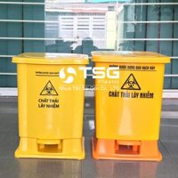 Thùng Rác Y Tế 15 Lít Màu Vàng