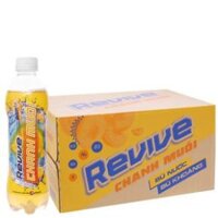 Thùng Revive chanh muối 390ml 24 chai bù khoáng