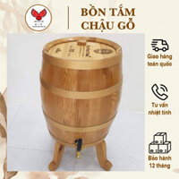 Thùng r.ư.ợ.u gỗ sồi dáng đứng 30L ⚡GỖ CAO CẤP⚡ Thùng ngâm ủ rượu gỗ sồi nhập khẩu, trang trí phòng khách cực sang
