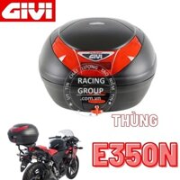 Thùng sau givi E350N 35lít tặng kèm đế hàng chính hãng bảo hành 2 năm