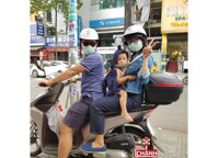 Thùng sau Givi xe Honda Vision 2014-2019 (Thùng Givi B270N, baga MV)