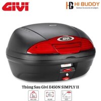 Thùng Sau Xe Máy GIVI E450N 45 Lít - Kèm Đế Lắp Thùng | Hibushop