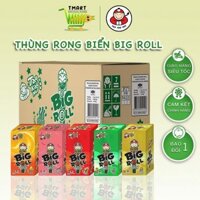 Thùng Snack Rong Biển Big Roll Taokaenoi nướng giòn (12 Gói x 12 Hộp)