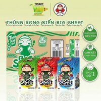 Thùng Snack Rong Biển Big Sheet TaoKaeNoi 12 Gói/Hộp (10 Hộp)